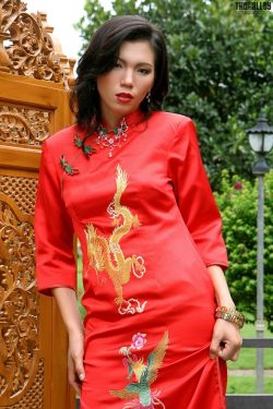 [TheBlackAlley/TBA黑巷] Wang Xiao Hong 古典旗袍 